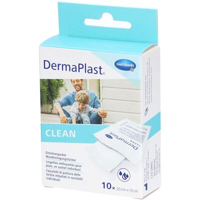 DermaPlast Clean Wundreinigungstücher 10 ct DermaPlast Clean Wundreinigungstücher 10 ct