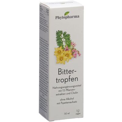 Phytopharma Bittere Tropfen 50 ml Phytopharma Bittere Tropfen 50 ml