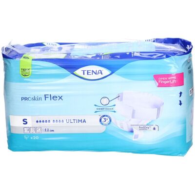 Tena® Proskin Flex Ultima Größe S - 61-87 cm 20 ct Tena® Proskin Flex Ultima Größe S - 61-87 cm 20 ct