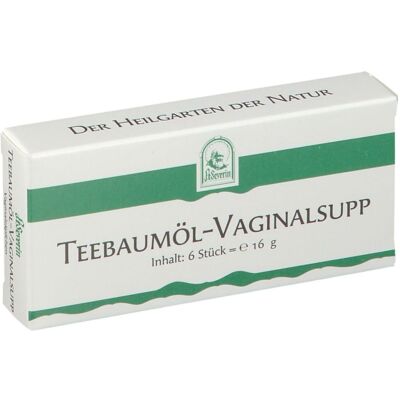 Severin Teebaumöl-Vaginalsupp 6 ct Severin Teebaumöl-Vaginalsupp 6 ct
