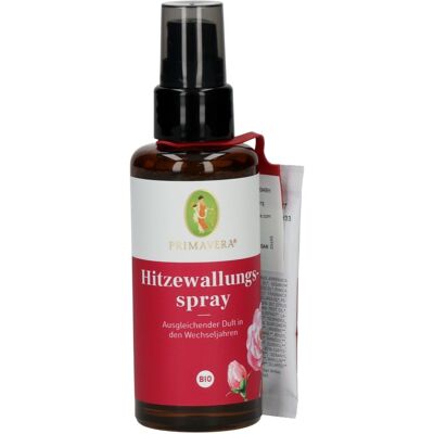 Primavera® Hitzewallungsspray bio 50 ml Primavera® Hitzewallungsspray bio 50 ml
