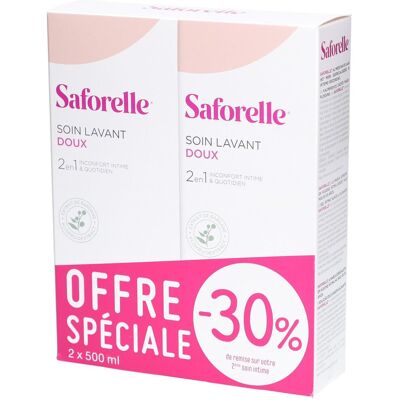 SAFORELLE Sanfte Intimpflege 2x500ml SAFORELLE Sanfte Intimpflege 2x500ml