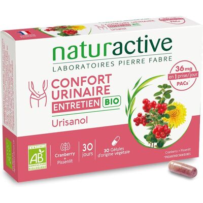 Naturactive Urisanol Confort Urinaire Bio 30 Kapseln - Organische Harnwegssupport Naturactive Urisanol Confort Urinaire Bio 30 Kapseln - Organische Harnwegssupport