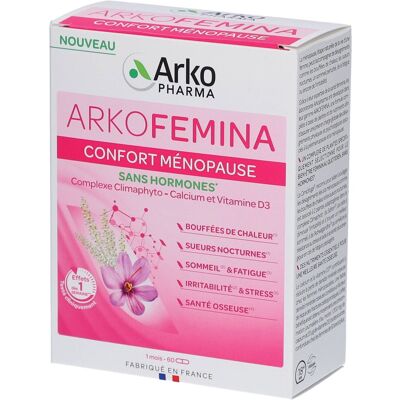 Arkopharma Arko Femina - Komfort für die Menopause 60 ct Arkopharma Arko Femina - Komfort für die Menopause 60 ct