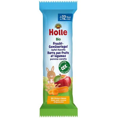 Holle Bio-Frucht-Gemüseriegel Apfel-Karotte 25 g Holle Bio-Frucht-Gemüseriegel Apfel-Karotte 25 g