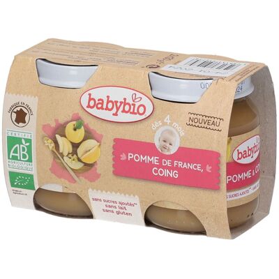 Babybio Apfel-Birne Bio-Babynahrung 0.26 kg Babybio Apfel-Birne Bio-Babynahrung 0.26 kg