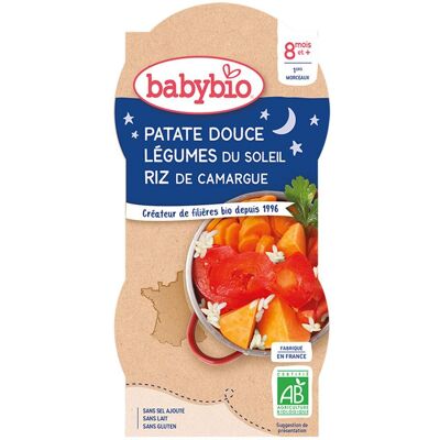 Babybio® Süßkartoffel Gemüse der Sonne Reis aus der Camargue 0.4 kg Babybio® Süßkartoffel Gemüse der Sonne Reis aus der Camargue 0.4 kg