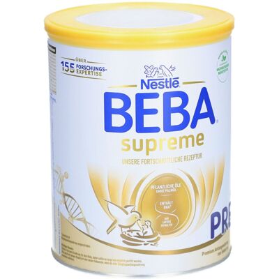 Nestlé BEBA - Supreme Pre - Hydrolysiertes Protein - DHA - Pulver Nestlé BEBA - Supreme Pre - Hydrolysiertes Protein - DHA - Pulver