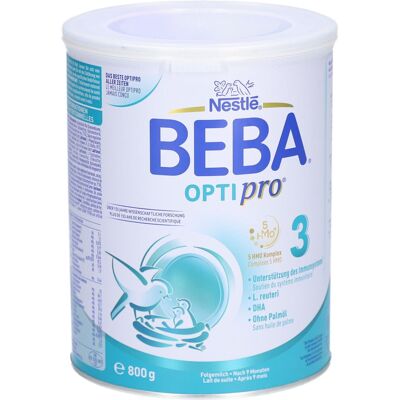 Beba Optipro 3 Folgemilch, ab 9 Monate 0.8 kg Beba Optipro 3 Folgemilch, ab 9 Monate 0.8 kg
