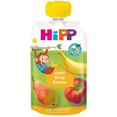 Hipp Hippis Trinkflasche Apfel Birne Banane bio ab 1 Jahr 100 g Hipp Hippis Trinkflasche Apfel Birne Banane bio ab 1 Jahr 100 g