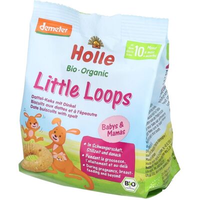 Holle baby food AG Holle Bio-Little Loops Dattel-Keks mit Dinkel, 80 g 80 g Holle baby food AG Holle Bio-Little Loops Dattel-Keks mit Dinkel, 80 g 80 g