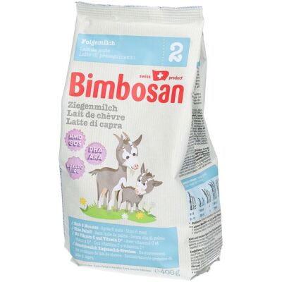 Bimbosan Folgemilch – Ziegenmilch 2 0.4 kg Bimbosan Folgemilch – Ziegenmilch 2 0.4 kg