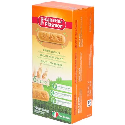 Galactina Plasmon Kekse für Kinder 6 Getreidesorten 40 g Galactina Plasmon Kekse für Kinder 6 Getreidesorten 40 g