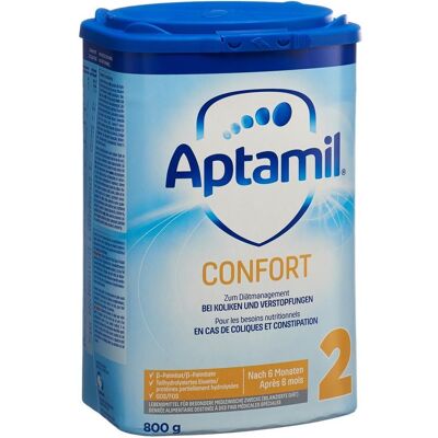 cm_main_brand_250 Aptamil Confort 2 Folgemilch für Babys ab 6 Monaten 0.8 kg cm_main_brand_250 Aptamil Confort 2 Folgemilch für Babys ab 6 Monaten 0.8 kg