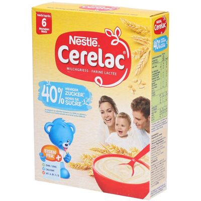 cm_main_brand_2523 Nestlé Cerelac Milchbrei -40% Zucker 6M 250 g cm_main_brand_2523 Nestlé Cerelac Milchbrei -40% Zucker 6M 250 g