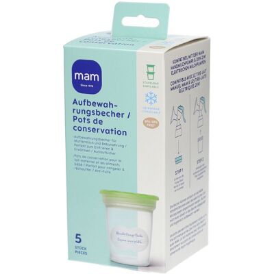 cm_main_brand_2243 MAM Aufbewahrungsbehälter für Muttermilch und Babynahrung 5 ct cm_main_brand_2243 MAM Aufbewahrungsbehälter für Muttermilch und Babynahrung 5 ct