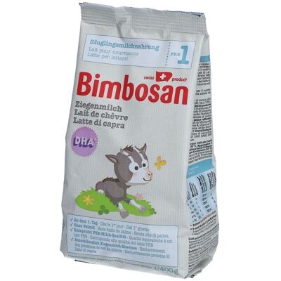 Bimbosan Ziegenmilch Säuglingsmilchnahrung PRE 1 0.4 kg Bimbosan Ziegenmilch Säuglingsmilchnahrung PRE 1 0.4 kg
