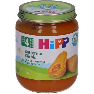 HiPP - Bio-Püree Butternut-Kürbis ab 4 Monaten 125 g HiPP - Bio-Püree Butternut-Kürbis ab 4 Monaten 125 g