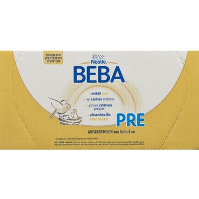 Nestlé - BEBA Pre - 32x90 ml - Flüssig - Baby-Milch Nestlé - BEBA Pre - 32x90 ml - Flüssig - Baby-Milch