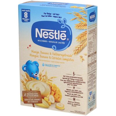 cm_main_brand_2523 Nestlé Baby Cereals Mango-Banane 6M+ 0.45 kg cm_main_brand_2523 Nestlé Baby Cereals Mango-Banane 6M+ 0.45 kg