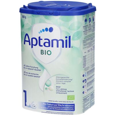 Aptamil® Bio 1 Säuglingsmilchnahrung 0.8 kg Aptamil® Bio 1 Säuglingsmilchnahrung 0.8 kg