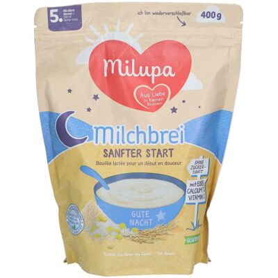Milupa Gute Nacht Milchbrei Sanfter Start 0.4 kg Milupa Gute Nacht Milchbrei Sanfter Start 0.4 kg