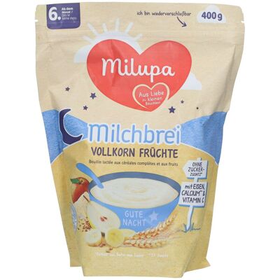 Milupa Gute Nacht Milchbrei Vollkorn Früchte 0.4 kg Milupa Gute Nacht Milchbrei Vollkorn Früchte 0.4 kg