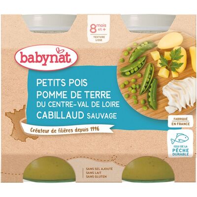 Babybio Bio Babynahrung mit Gemüse & Fisch - Ab 8 Monaten Babybio Bio Babynahrung mit Gemüse & Fisch - Ab 8 Monaten