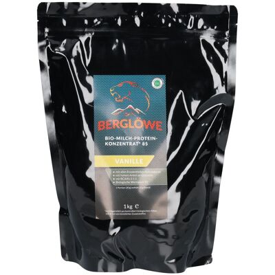 Berglöwe Bio-Milch-Protein-Konzentrat 85 Vanille 1 kg Berglöwe Bio-Milch-Protein-Konzentrat 85 Vanille 1 kg