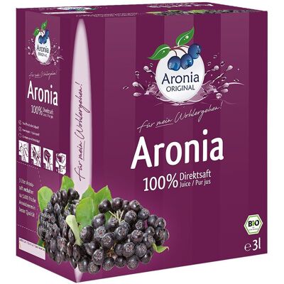 Aronia Original Aroniasaft 100% Bio - Saft 3L Aronia Original Aroniasaft 100% Bio - Saft 3L