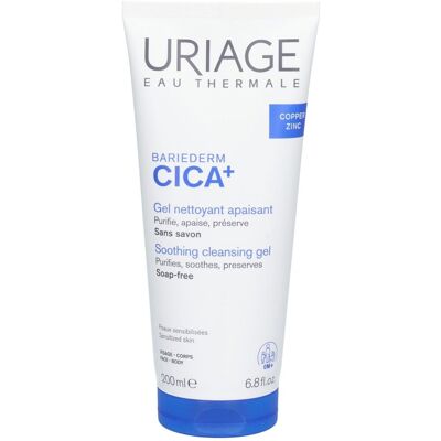 Uriage Bariéderm CICA-Reinigungsgel mit Kupfer-Zink 200 ml Uriage Bariéderm CICA-Reinigungsgel mit Kupfer-Zink 200 ml