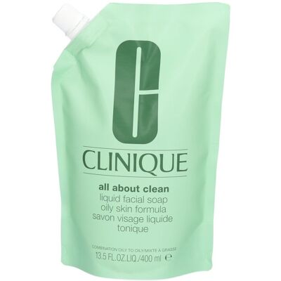 Clinique All About Clean Nachfüllpackung Flüssiges Gesichtswaschgel mit Tonikum Mischhaut bis fettige Haut 0.4 l Clinique All About Clean Nachfüllpackung Flüssiges Gesichtswaschgel mit Tonikum Mischhaut bis fettige Haut 0.4 l