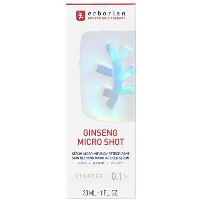 Erborian Ginseng Micro Shot 0.1 30 ml 30 ml Erborian Ginseng Micro Shot 0.1 30 ml 30 ml