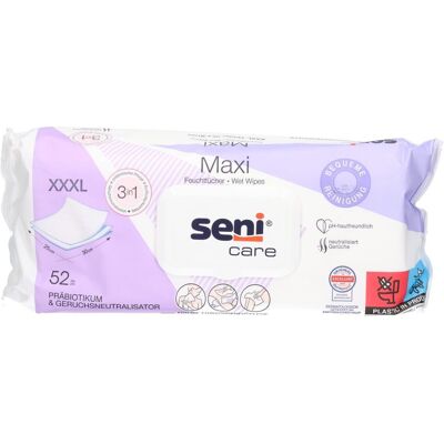 TZMO S.A. Seni Care Feuchttücher Maxi Btl 52 Stk 52 ct TZMO S.A. Seni Care Feuchttücher Maxi Btl 52 Stk 52 ct