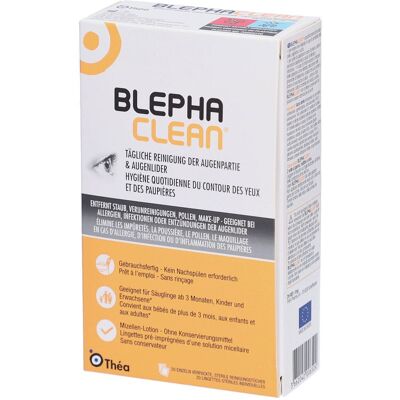 Blephaclean Sterile Tücher Individuell 20 ct Blephaclean Sterile Tücher Individuell 20 ct