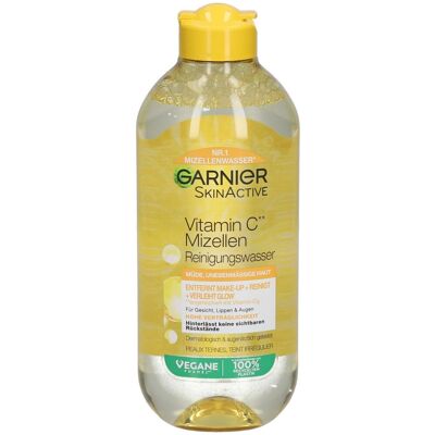 GARNIER All-in-1 Mizellen-Reinigungswasser mit Vitamin C - Gesichtsreiniger GARNIER All-in-1 Mizellen-Reinigungswasser mit Vitamin C - Gesichtsreiniger