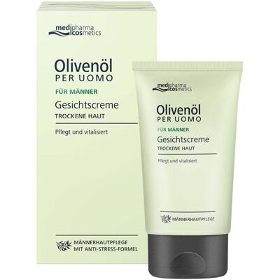 Dr. Theiss Olivenöl Männer Gesichtscreme - Anti-Stress, 50 ml Dr. Theiss Olivenöl Männer Gesichtscreme - Anti-Stress, 50 ml