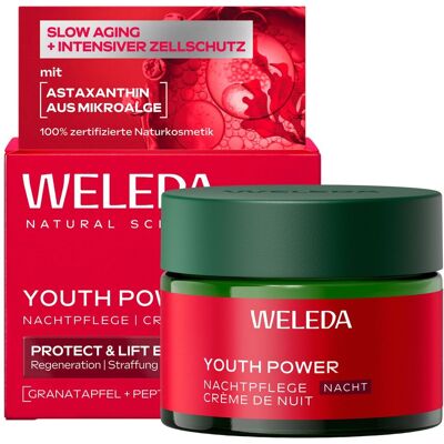 Weleda Youth Power Nachtpflege Granatapfel – Regeneriert im Schlaf 40 ml Weleda Youth Power Nachtpflege Granatapfel – Regeneriert im Schlaf 40 ml
