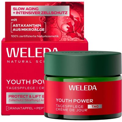 Weleda Youth Power Tagespflege Granatapfel – Anti-Aging mit Astaxanthin 40 ml Weleda Youth Power Tagespflege Granatapfel – Anti-Aging mit Astaxanthin 40 ml