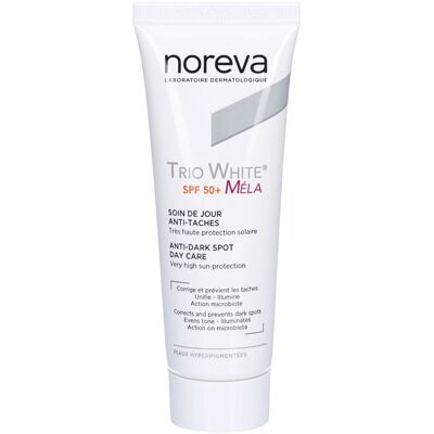 Noreva Trio White Méla Tagespflege LSF 50+ gegen Pigmentflecken 40 ml Noreva Trio White Méla Tagespflege LSF 50+ gegen Pigmentflecken 40 ml