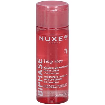 Nuxe Very Rose Waterproof Augen- und Lippen-Make-up-Entferner 100 ml Nuxe Very Rose Waterproof Augen- und Lippen-Make-up-Entferner 100 ml
