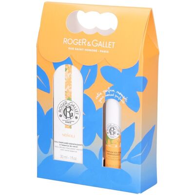 Roger & Gallet Néroli Geschenkset mit Eau Parfumée 30 ml + Parfüm-Feststoff 1 ct Roger & Gallet Néroli Geschenkset mit Eau Parfumée 30 ml + Parfüm-Feststoff 1 ct