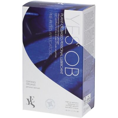 YES Bio Pflanzenöl Persönliches Gleitmittel 6 x 5ml YES Bio Pflanzenöl Persönliches Gleitmittel 6 x 5ml