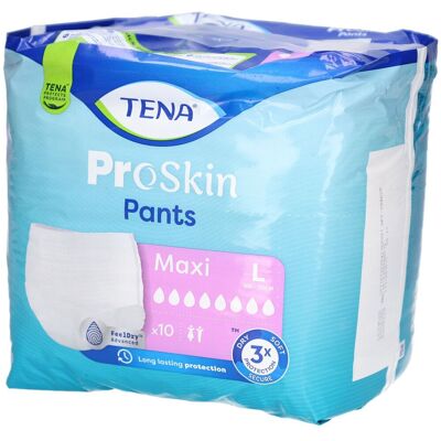 Tena® Proskin-Hose Maxi Taille L - 100-135 cm 10 ct Tena® Proskin-Hose Maxi Taille L - 100-135 cm 10 ct