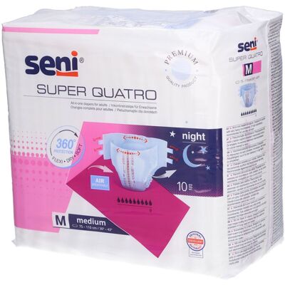 Seni® Super Quatro Night Medium Inkontinenzhosen 10 ct Seni® Super Quatro Night Medium Inkontinenzhosen 10 ct