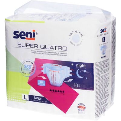Seni Super Quatro L 10 ct Seni Super Quatro L 10 ct