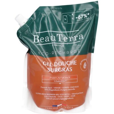 Beauterra Rückfettendes Monoï-Duschgel 1 l Beauterra Rückfettendes Monoï-Duschgel 1 l
