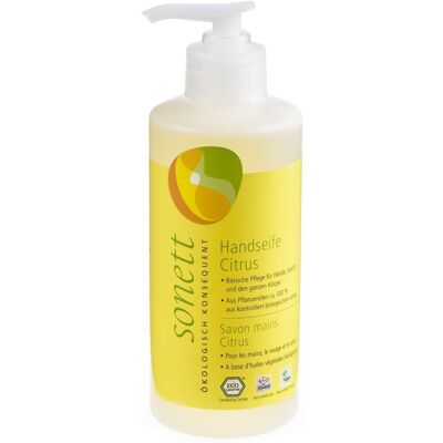 sonett Flüssigseife für Hände, Gesicht & Körper Citrus 0.3 l sonett Flüssigseife für Hände, Gesicht & Körper Citrus 0.3 l