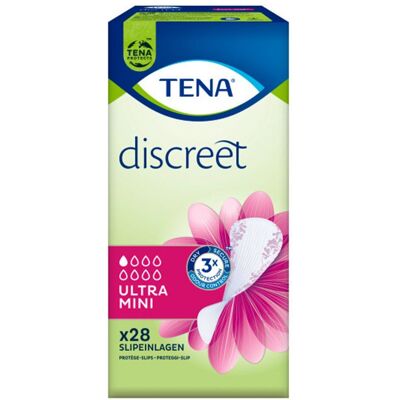 Tena Discreet Ultra Mini Inkontinenz Slipeinlagen 280 ct Tena Discreet Ultra Mini Inkontinenz Slipeinlagen 280 ct