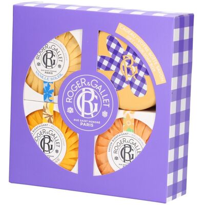 Roger & Gallet Vanille Soleil, Néroli und Bois d'orange - Seifenset 1 ct Roger & Gallet Vanille Soleil, Néroli und Bois d'orange - Seifenset 1 ct